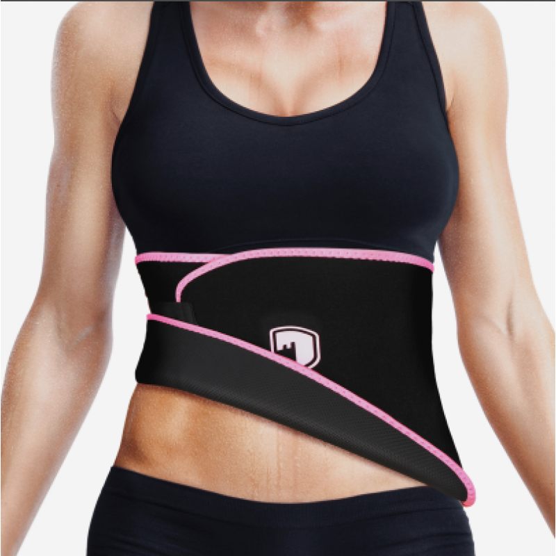 Sweat Band Waist Trainer for Women Meidong Waist Trimmer Belt for
